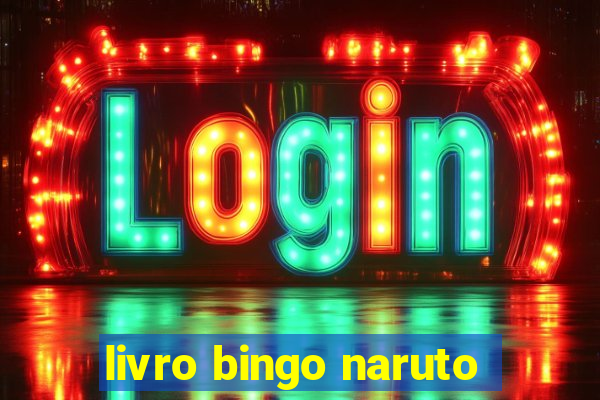 livro bingo naruto