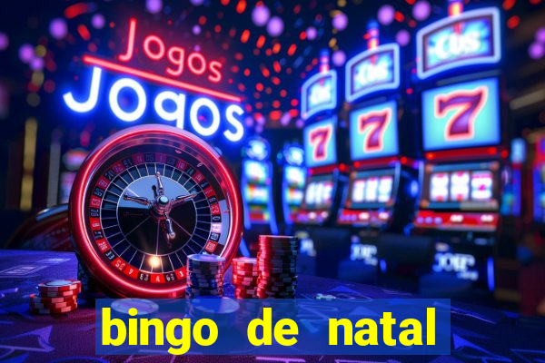 bingo de natal para imprimir gratis