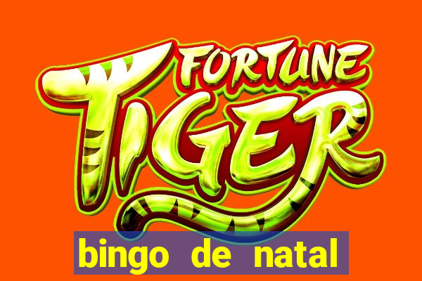 bingo de natal para imprimir gratis