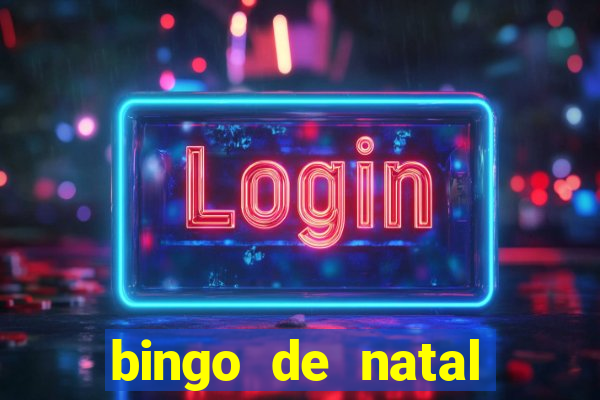 bingo de natal para imprimir gratis