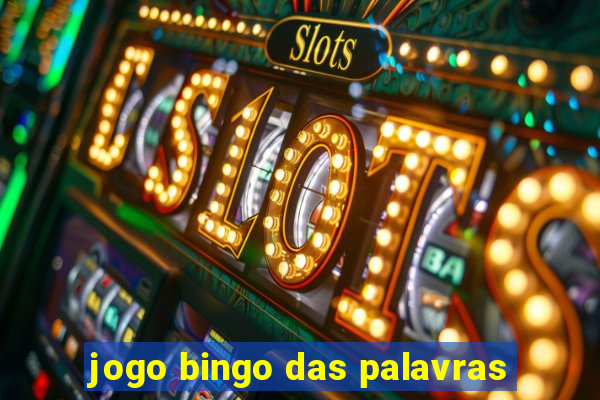 jogo bingo das palavras