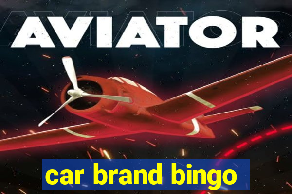 car brand bingo