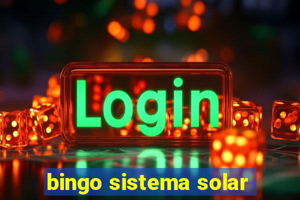 bingo sistema solar