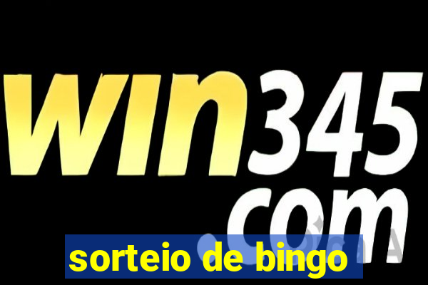 sorteio de bingo