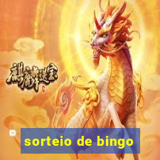 sorteio de bingo