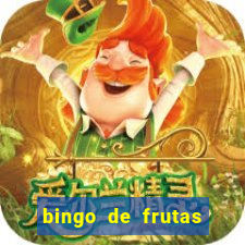 bingo de frutas para imprimir pdf