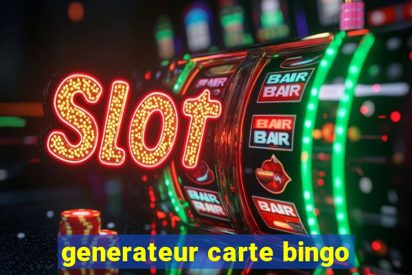 generateur carte bingo