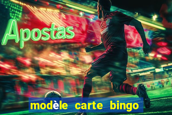 modèle carte bingo quarantaine gratuit