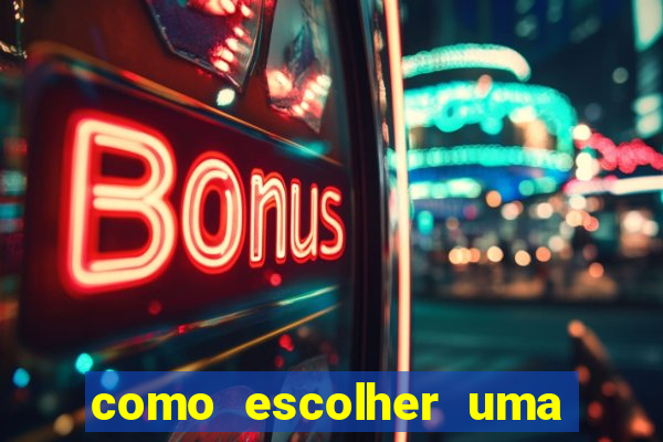 como escolher uma boa cartela de bingo