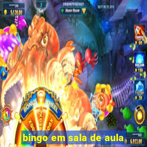 bingo em sala de aula