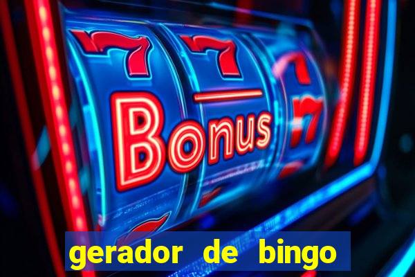 gerador de bingo cha de bebe