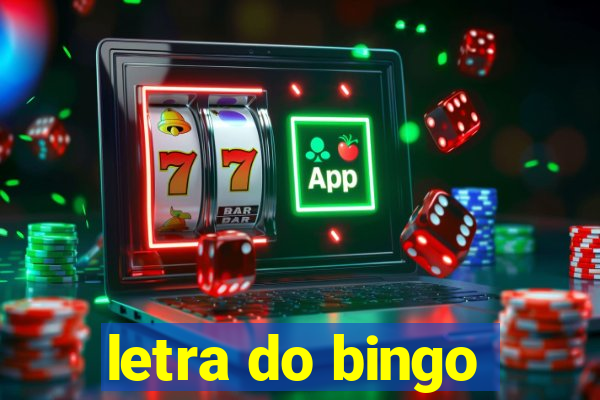 letra do bingo