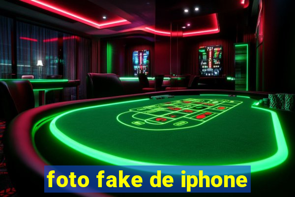 foto fake de iphone