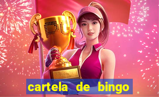 cartela de bingo cha de panela