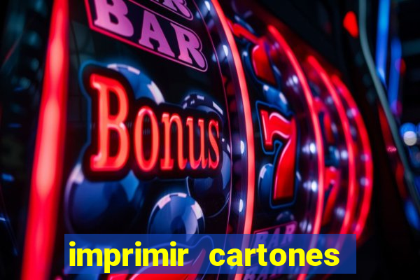 imprimir cartones de bingo