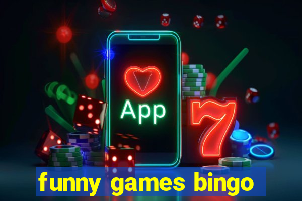 funny games bingo