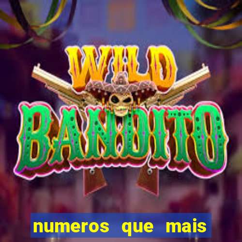 numeros que mais saem no minas cap