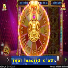 real madrid x ath. bilbao palpite