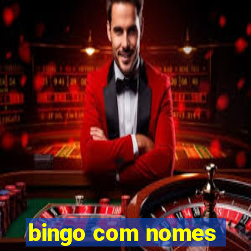 bingo com nomes