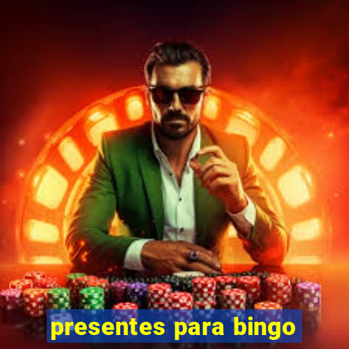 presentes para bingo