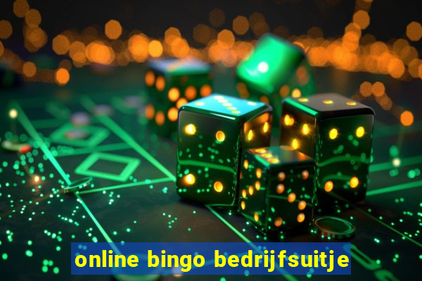 online bingo bedrijfsuitje