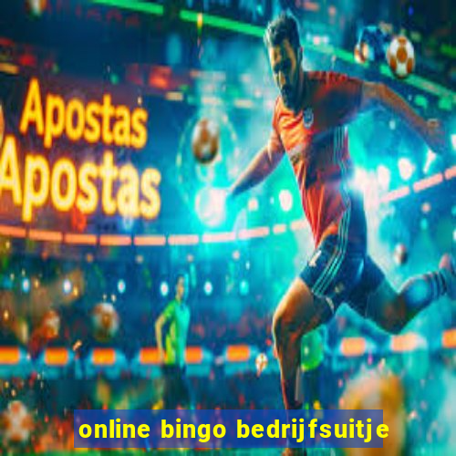 online bingo bedrijfsuitje