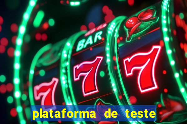 plataforma de teste pg demo