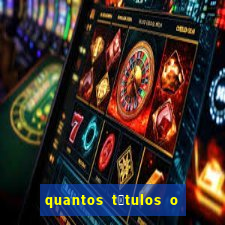 quantos t铆tulos o cruzeiro tem