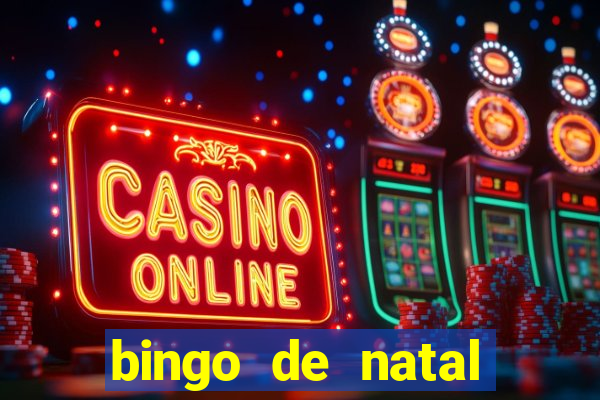 bingo de natal para imprimir gratis