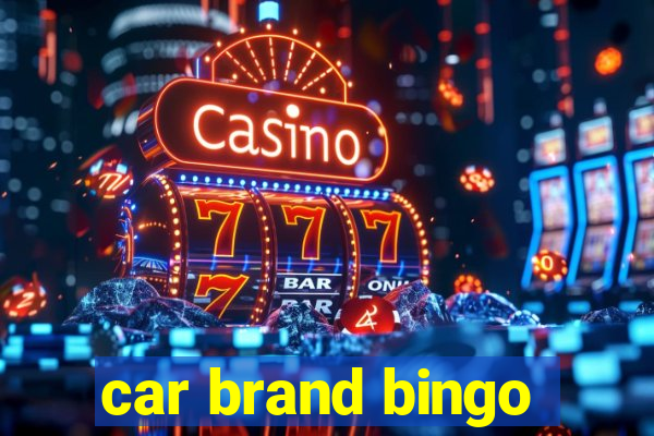 car brand bingo