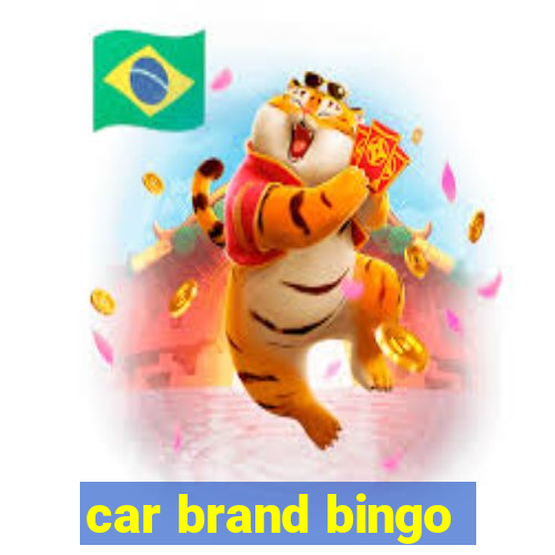 car brand bingo