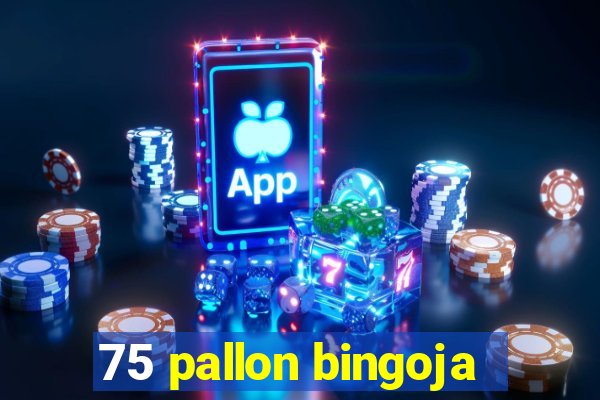 75 pallon bingoja