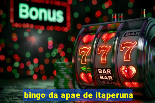 bingo da apae de itaperuna