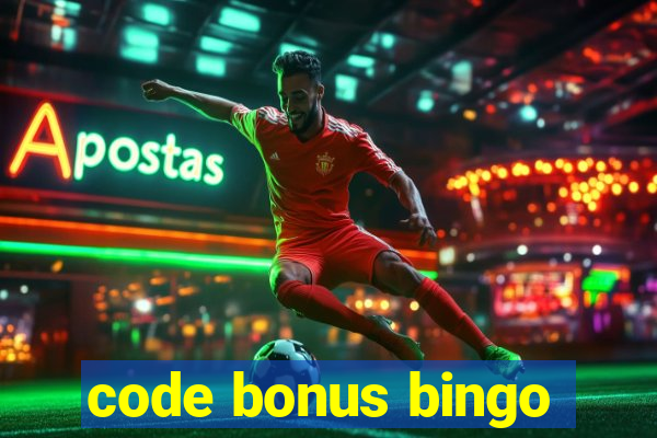 code bonus bingo