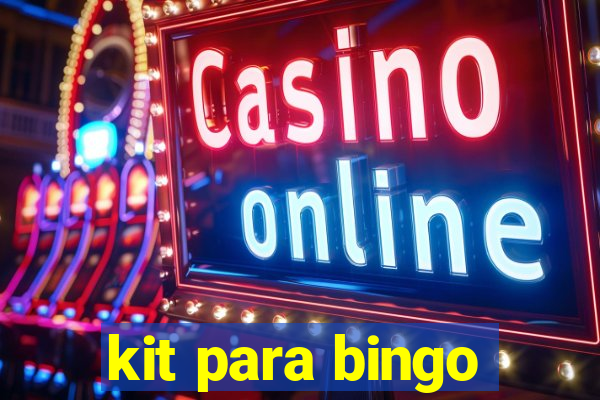 kit para bingo