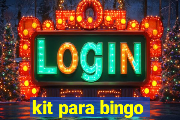 kit para bingo