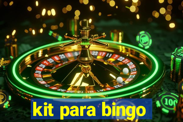 kit para bingo