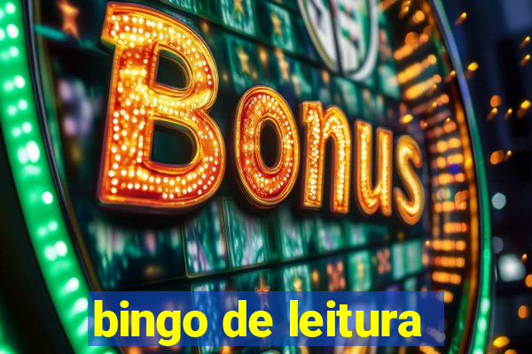 bingo de leitura