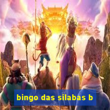 bingo das silabas b