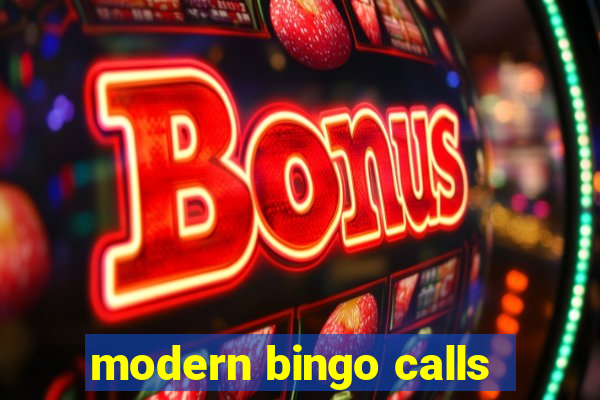 modern bingo calls