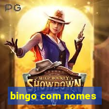 bingo com nomes