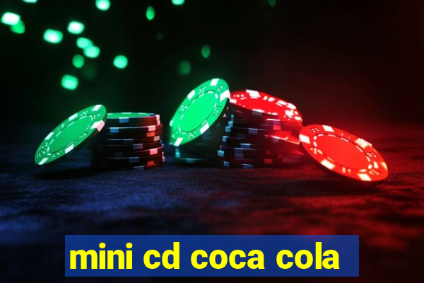 mini cd coca cola