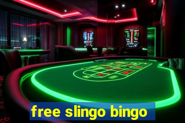 free slingo bingo