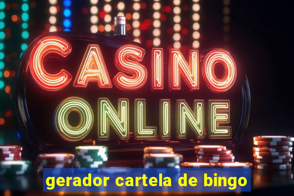 gerador cartela de bingo