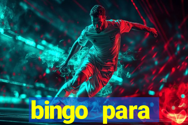 bingo para despedida de solteira para imprimir