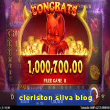 cleriston silva blog